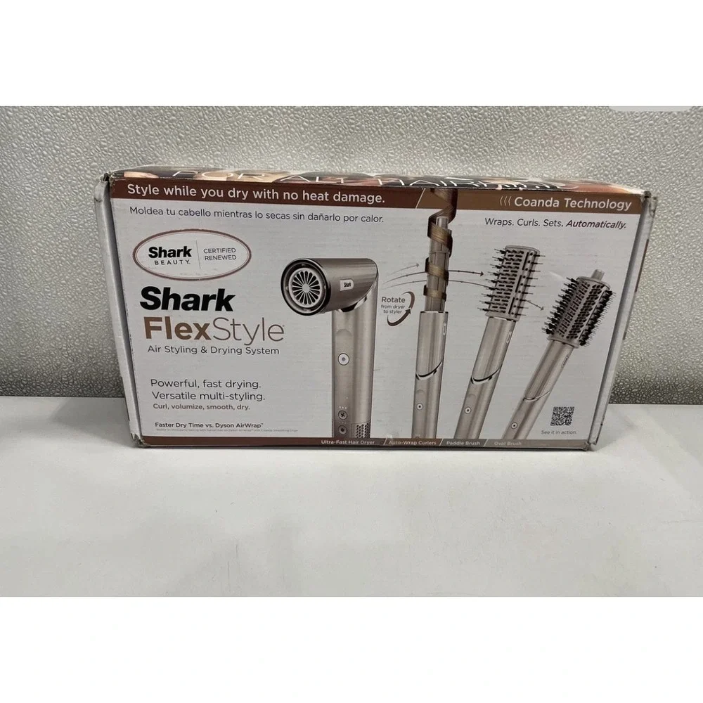Shark FlexStyle Air Styling & Drying System, Stone HD430REF